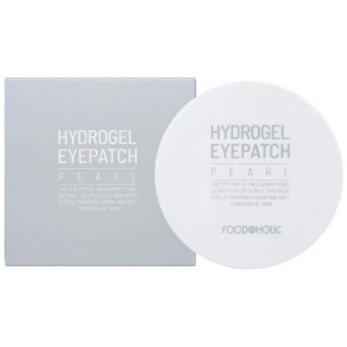 Патчі під очі з екстрактом перлів FoodaHolic Hydrogel Eyepatch Pearl