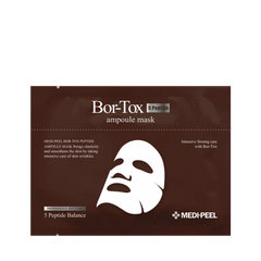 Маска тканинна пептидна відновлююча для обличчя Medi-Peel Bor-Tox Peptide Ampoule Mask 1шт