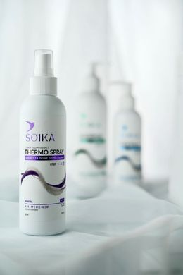Спрей-термозащита для волос Soika Защита и легкое расчесывание, 200 мл
