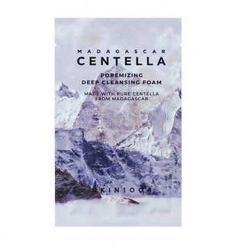 Пробник пінки для глибокого очищення SKIN1004 Madagascar Centella Poremizing Deep Cleansing Foam Sachets 1,5 мл