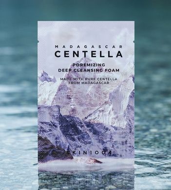 Пробник пінки для глибокого очищення SKIN1004 Madagascar Centella Poremizing Deep Cleansing Foam Sachets 1,5 мл