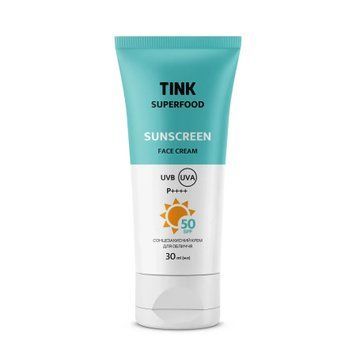 Сонцезахисний крем для обличчя SPF 50 Tink 30 мл