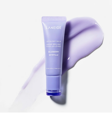 Оттеночный блеск-бальзам для губ LANEIGElip glowy balm blue berry 10g