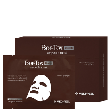 Маска тканевая пептидная восстанавливающая для лица Medi-Peel Bor-Tox Peptide Ampoule Mask 1шт