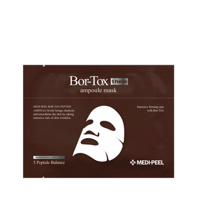 Маска тканевая пептидная восстанавливающая для лица Medi-Peel Bor-Tox Peptide Ampoule Mask 1шт