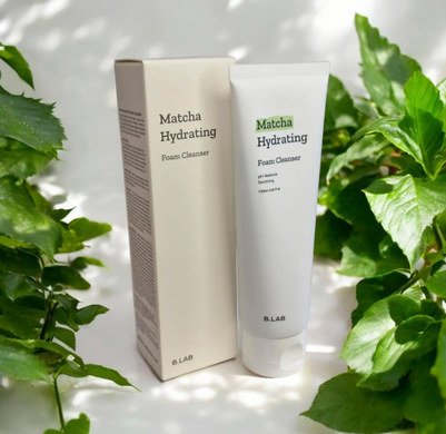 М'яка пінка для вмивання з матчею B.LAB Matcha Hydrating Foam Cleanser 120ml