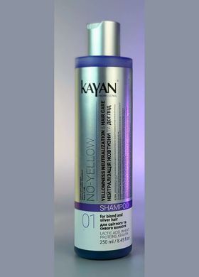 Шампунь для нейтралізації жовтизни волосся Kayan NO- YELLOW SHAMPOO 250 мл
