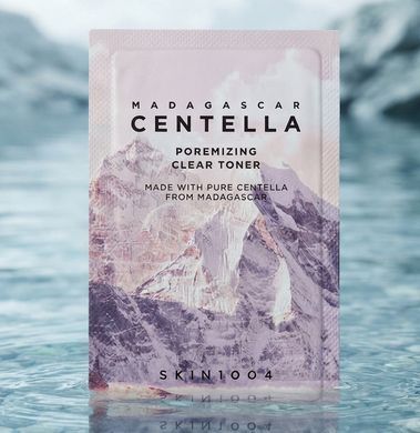 Пробник тонера для звуження пор SKIN1004 Madagascar Centella Poremizing Clear Toner Sachets 1,5 мл