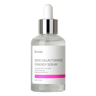 Сыворотка для лица с экстрактом розы и галактомисисом IUNIK Rose Galactomyces Synergy Serum 50ml