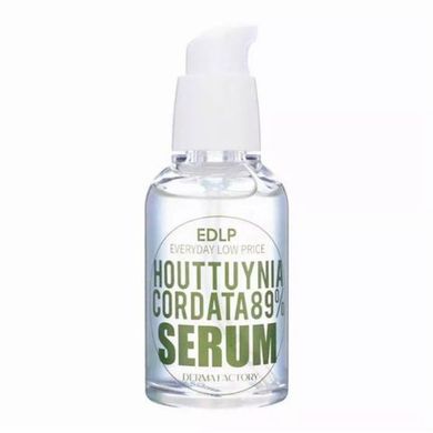 Сыворотка для лица с экстрактом цветка хауттюйнии Derma Factory Houttuynia Cordata 89 Serum 50ml