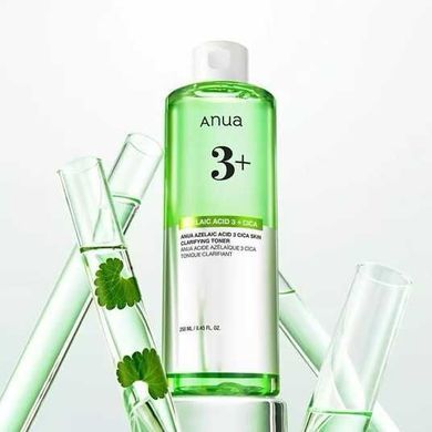 Тонер для обличчя 250 мл Anua Azelaic Acid 3 Cica Skin Clarifying Toner