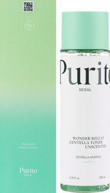 Успокаивающий тонер для лица Purito Seoul Wonder Releaf Centella Toner Unscented 200ml