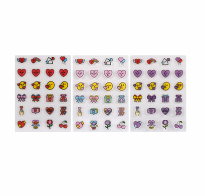 Декоративные патчи от прыщей Catch Me Patch Emoticon Love Yourself, 72 шт.