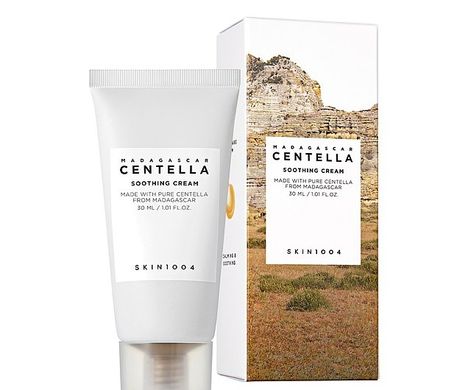 Крем для проблемної шкіри обличчя із центелою Skin1004 Madagascar Centella Soothing Cream 30ml