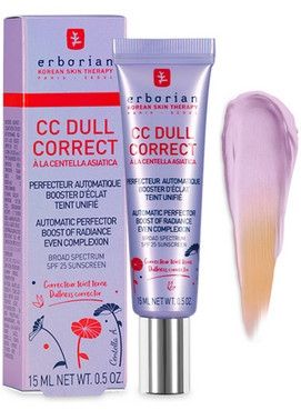 СС-крем антивіковий коригуючий для обличчя Erborian CC Dull Correct SPF 25 15ml