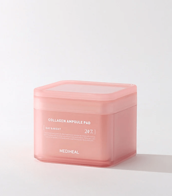 Тонер-пади з колагеном для підвищення пружності шкіри Mediheal Collagen Ampoule Pad 100шт