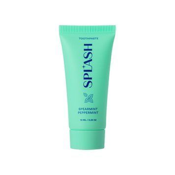 Зубна паста освіжаюча з відбілюючим ефектом зі смаком м'яти Splash Spearmint Peppermint Toothpaste 10 ml