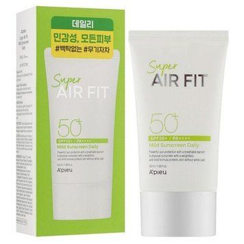 Солнцезащитный крем A"Pieu SUPER AIR FIT MILD SUNSCREEN DAILY SPF50+/PA++++ 50ml