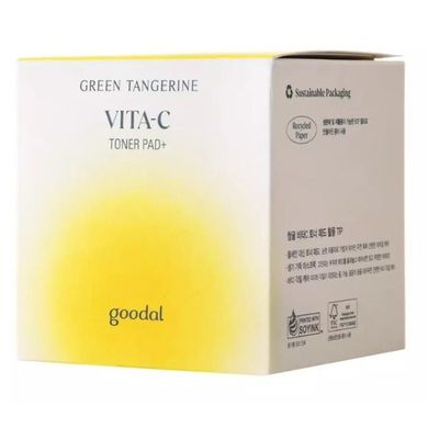 Тонер-пэды с витамином С Goodal Green Tangerine VITA-C Dark Spot Care Pad (23AD) 70pad