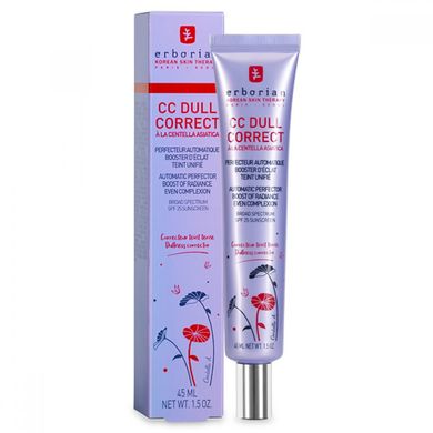 СС-крем антивозрастной корректирующий для лица Erborian CC Dull Correct SPF 25 15ml