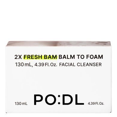 Бальзам-пінка гідрофільний Podl 2X Fresh Bam Balm To Foam 130 мл