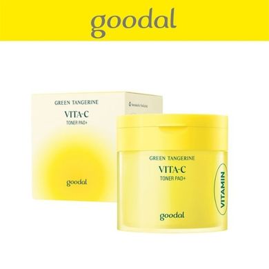 Тонер-педи з вітаміном С Goodal Green Tangerine VITA-C Dark Spot Care Pad (23AD) 70pad