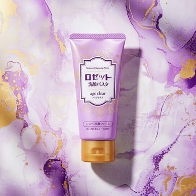 Паста для умывания Rosette Facial Cleansing Pasta Age Clear Moisturizing Facial Cleansing Foam 120g