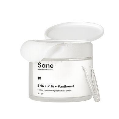 Пілінг-педи для проблемної шкіри Sane 60 шт