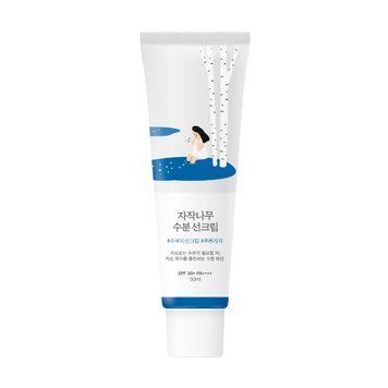 Солнцезащитный крем с березовым соком Round Lab Birch Juice Moisturizing Sunscreen SPF50