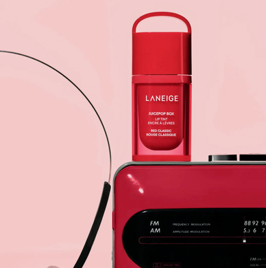 Глянцевый тинт для губ Laneige Juicepop Box Lip Tint Red Classic, 4,5 г