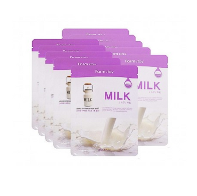 Тканевая маска с молочными протеинами FarmStay Visible Difference Mask Sheet Milk 23 ml