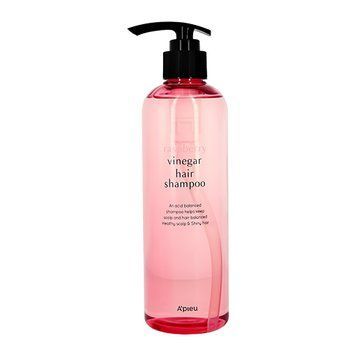 Шампунь відновлюючий з малиновим оцтом для сухого та ламкого волосся Raspberry Vinegar Hair Shampoo