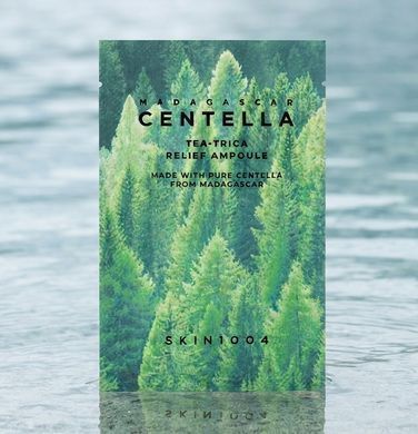 Пробник заспокійливої сироватки Skin1004 Madagascar Centella Tea-Trica Relief Ampoule Sachets 1,5 мл
