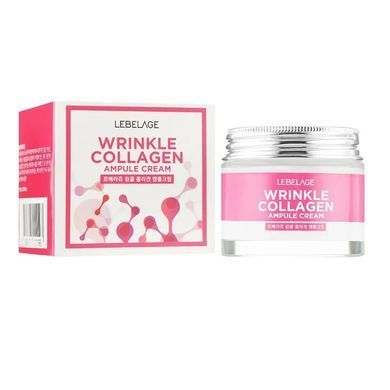 Ампульний крем для обличчя Lebelage Ampule Cream Wrinkle Collagen 70g
