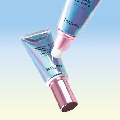 Тонуючий сонцезахисний крем з гіалуроновою кислотою Farmstay Hyaluronic Acid Water Tox Tone-Up Sun Cream, 60г