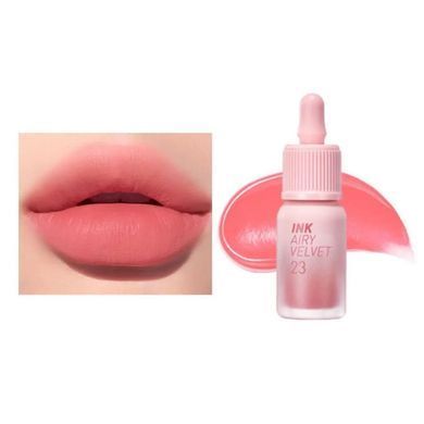 Матовий стійкий тінт для губ PERIPERA INK AIRY VELVET 023 IN THE PEACHLIGHT