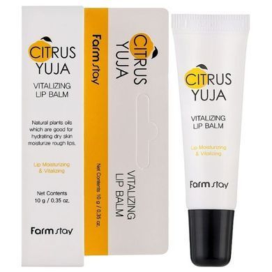 Бальзам для губ FarmStay Citrus Yuja Vitalizing Lip Balm 10g