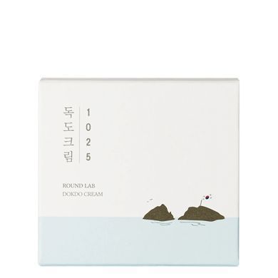Легкий зволожувальний крем з морською водою ROUND LAB 1025 Dokdo Light Cream 80ml