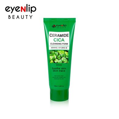 Пінка для вмивання з керамідами та центелою для обличчя Eyenlip Ceramide Cica Cleansing Foam 100ml