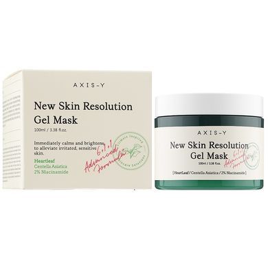 Маска AXIS-Y New Skin Resolution Gel Mask 100ml
