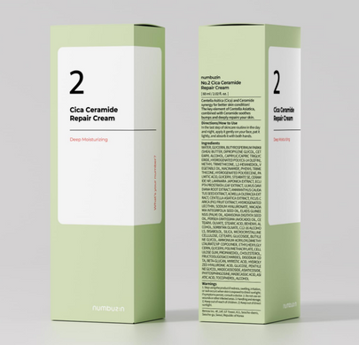 Крем Numbuzin No.2 Cica Ceramide Repair Cream 60ml