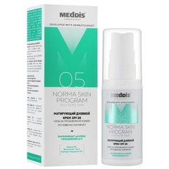 Матуючий денний крем Meddis Norma Skin Program SPF 20 30ml