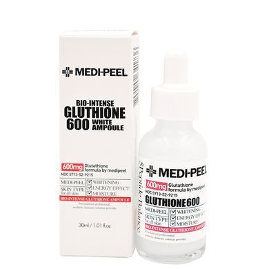 Сироватка Ампульна Освітлююча Medi-Peel Bio-Intense Glutathione White Ampoule 2.0, 30ml