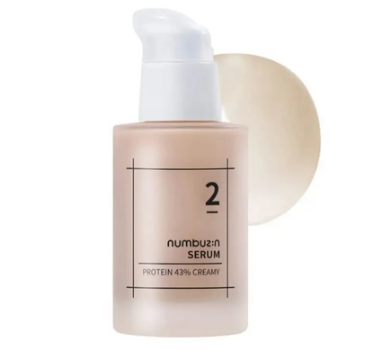 Крем-сироватка для обличчя Numbuzin No.2 Protein 43% Creamy Serum 50ml