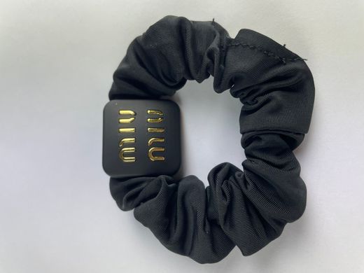 Резинка для волосся MIU MIU Hair Tie Black