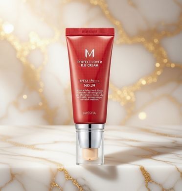ВВ Крем Матуючий З Ідеальним Покриттям Missha M Perfect Cover BB Cream SPF42 PA+++ (50ml, 29 відтінок - карамельний беж)