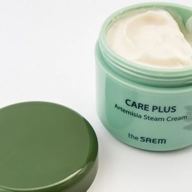 Крем для обличчя з екстрактом полину та олією ши The Saem Care Plus Artemisia Steam Cream 100ml