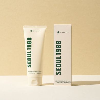 Очищувальна пінка для вмивання K-Secret Seoul 1988 Cleansing Foam : Pine Cica 1% + Probiotics 150ml