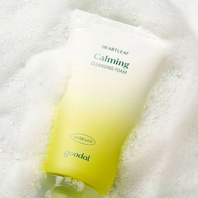 Заспокійлива пінка для вмивання Goodal Houttuynia Cordata Calming pH Balancing Cleansing Foam 150ml