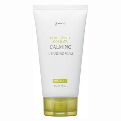 Заспокійлива пінка для вмивання Goodal Houttuynia Cordata Calming pH Balancing Cleansing Foam 150ml